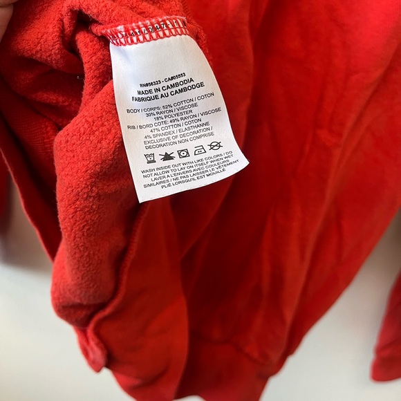 Nike 3/4 zip red pullover sweater - Picture 8 of 8